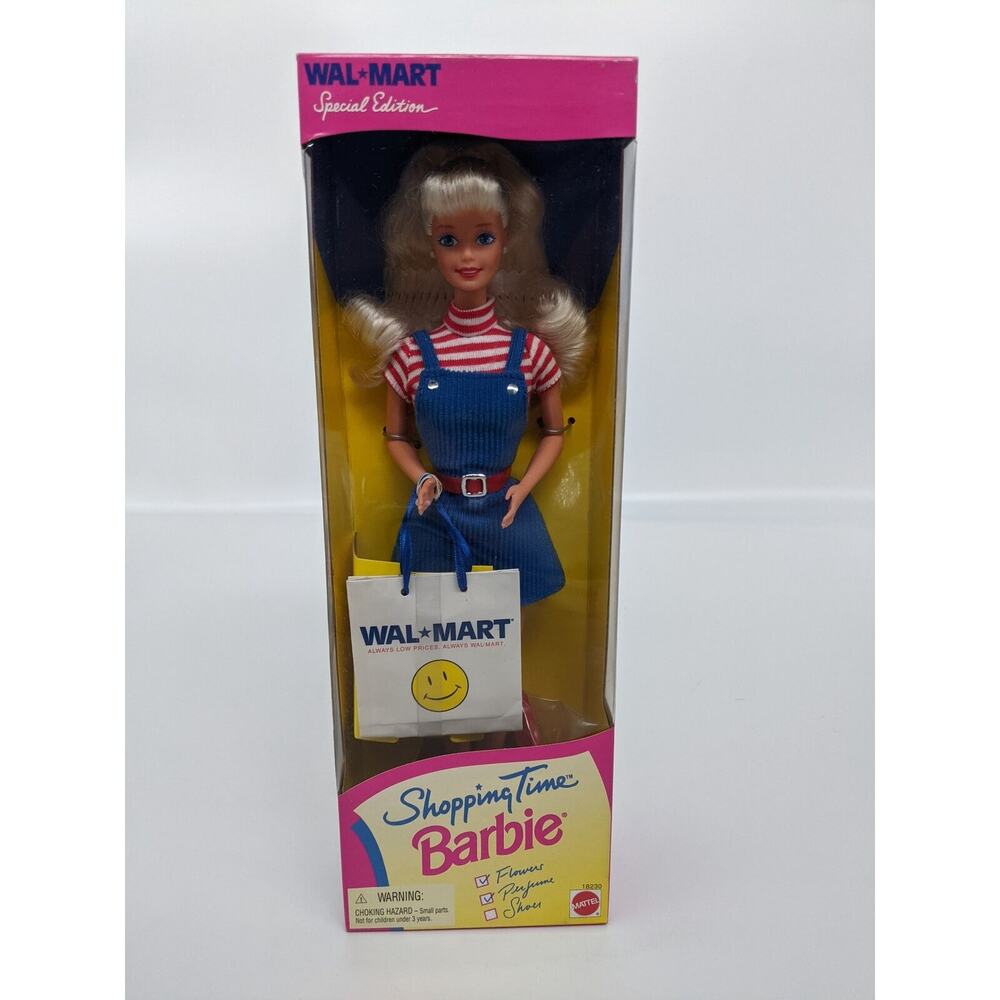 Barbie Wal Mart Shopping Time Doll - Special Edition - 1997 -18230